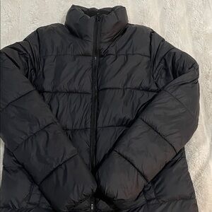 Black Old Navy Puffer Jacket Size Women’s M